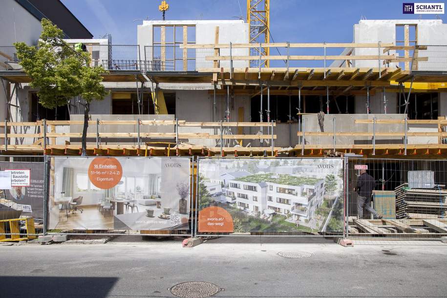 Naturnah + perfekt angebunden! 4-Zimmer-Gartenwohnung mit hochwertiger und nachhaltiger Ausstattung im DAS WEGL!, Wohnung-kauf, 529.550,€, 2320 Bruck an der Leitha