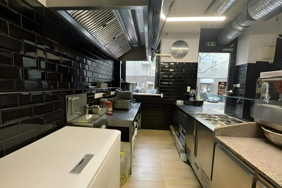 PIZZA &amp; BURGERS: Direkt bei der U-Bahn im 3. Bezirk, Gewerbeobjekt-miete, 1.400,00,€, 1030 Wien 3., Landstraße