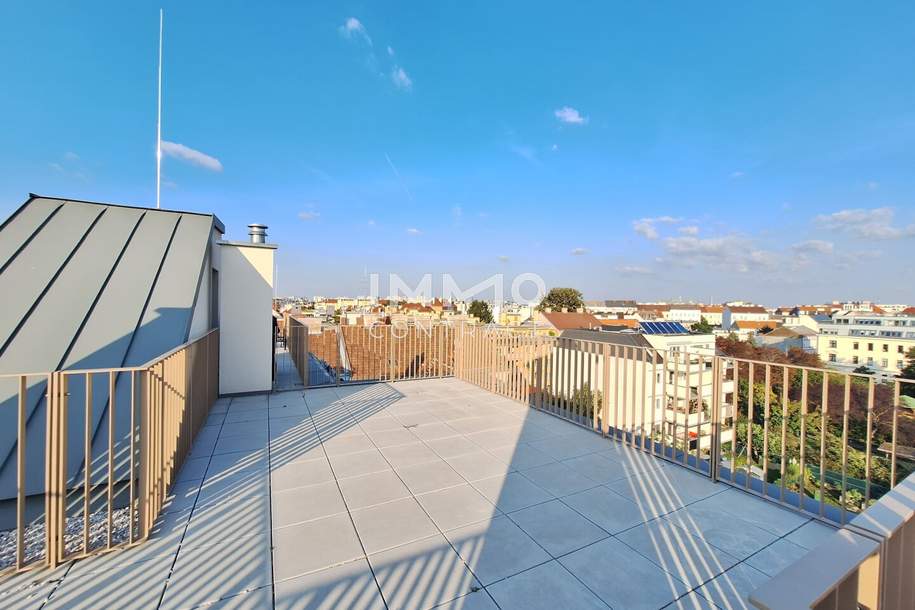 Terrassentraum; 2 Zimmerwohnung mit Dachterrasse in der Schillgasse, Wohnung-miete, 1.250,00,€, 1210 Wien 22., Donaustadt