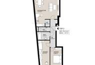 Perfekt geschnittene 3-Zimmer-Wohnung mit Balkon im exklusiven Neubau mit nur 7 Einheiten in Simmering