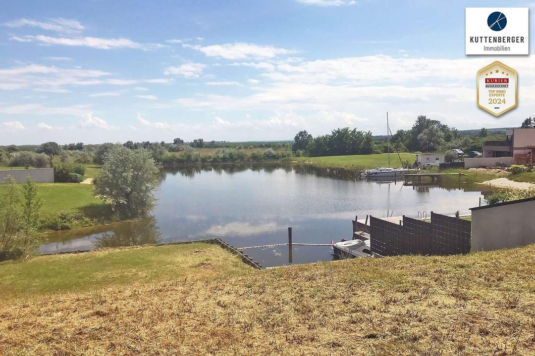 Grundstück im Seepark Oggau am Neusiedlersee mit eigenem Bootsliegeplatz!