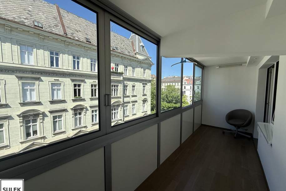 ab sofort: charmanter 3 Zimmer Wohnung mit verglaster Loggia - nahe Gumpendorfer Straße / Mariahilfer Straße, Wohnung-miete, 1.796,87,€, 1060 Wien 6., Mariahilf
