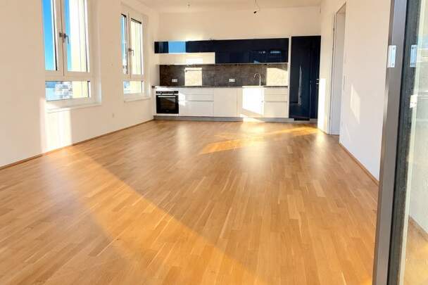 Familienwohnung mit Weitblick | 4 Zimmer, 20 m² Loggia, Spielplatz, Sauna & Outdoorküche, Wohnung-miete, 2.390,00,€, 1030 Wien 3., Landstraße