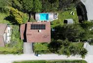 Tirolerhaus mit großem Garten, Pool und Baugrund – attraktive Lage in Scharnitz-Gießenbach