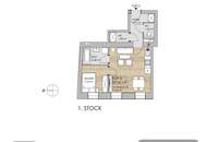 2-Zimmer-Wohnung in modernisiertem Altbau – mit offener Wohnküche | unbefristete Vermietung