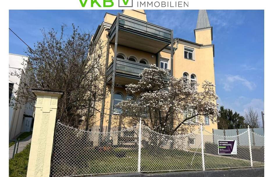 Charmante Altbauwohnung mit Eigengarten und Villenflair in Leonding, Wohnung-kauf, 525.000,€, 4060 Linz-Land