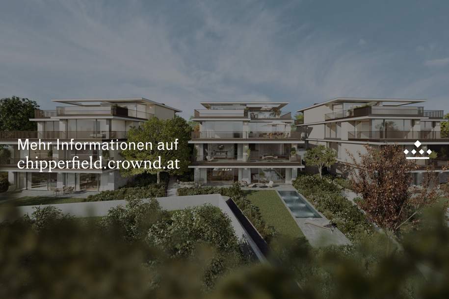 CHIPPERFIELD APARTMENTS: Elegantes Apartment mit Blick über Wien, Wohnung-kauf, 2.290.000,€, 1130 Wien 13., Hietzing