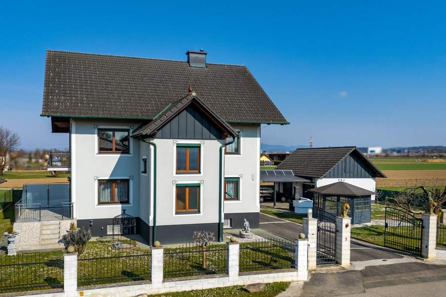 Leben auf großzügigem Raum nahe Graz, inkl. Garagen und Carports!, Haus-kauf, 565.000,€, 8077 Graz-Umgebung