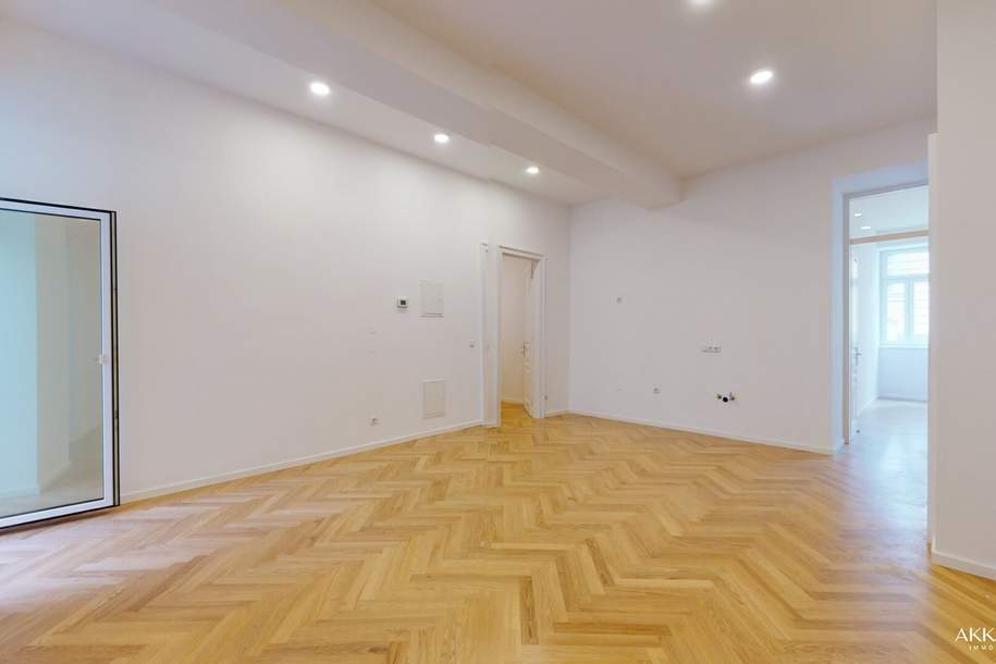"Urban Oasis" - Moderne Altbauwohnung mit einzigartiger Raumhöhe und Terrasse, Wohnung-kauf, 844.000,€, 1030 Wien 3., Landstraße