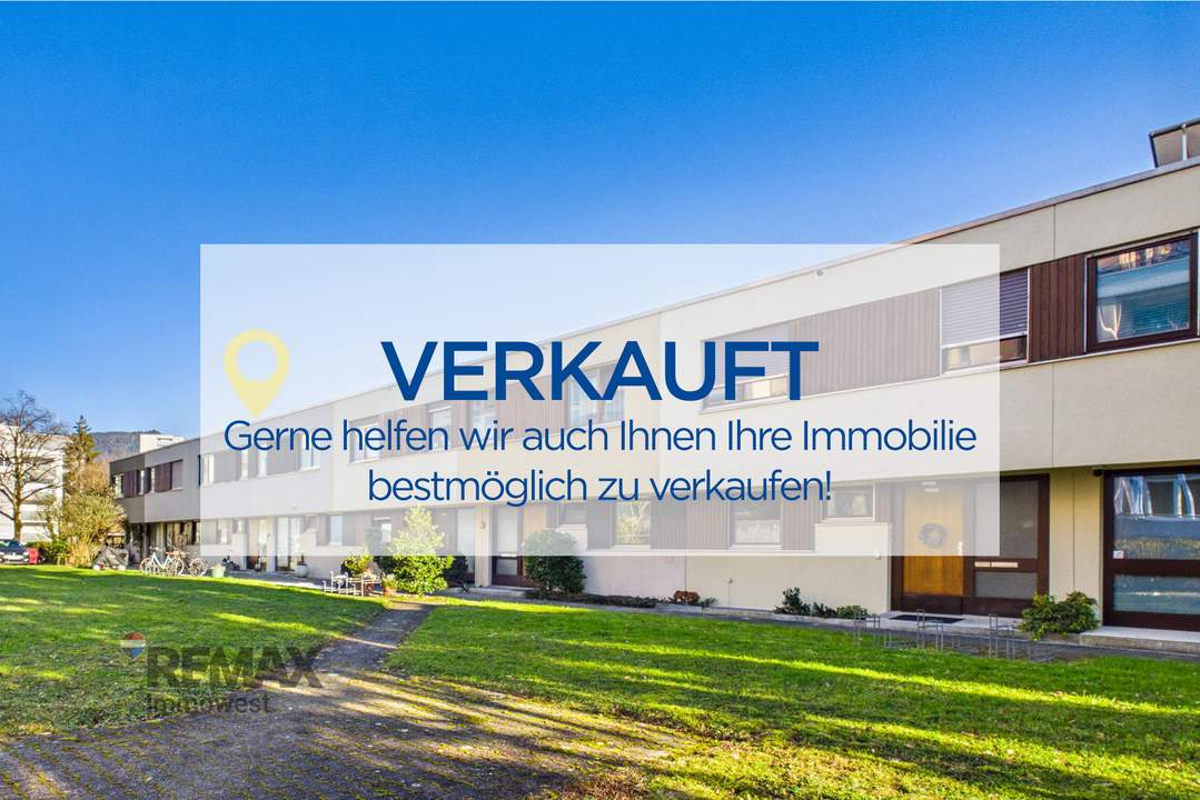 Zeitlose Architektur trifft auf sonnigen Garten und funktionale Wohnqualität in Bregenz