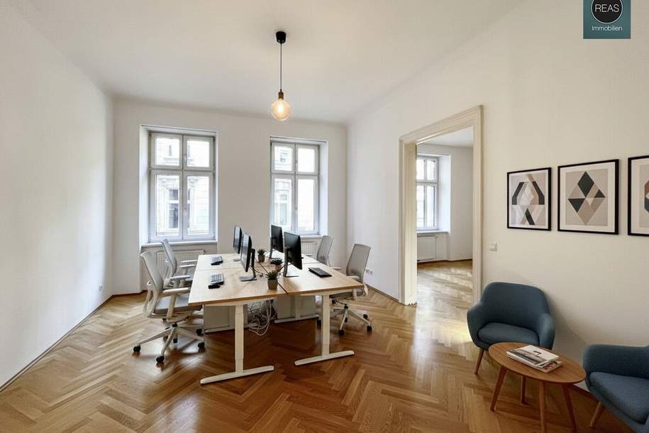 Wunderschönes Büro in Bestlage nahe Zentrum!, Gewerbeobjekt-miete, 1.575,07,€, 1040 Wien 4., Wieden