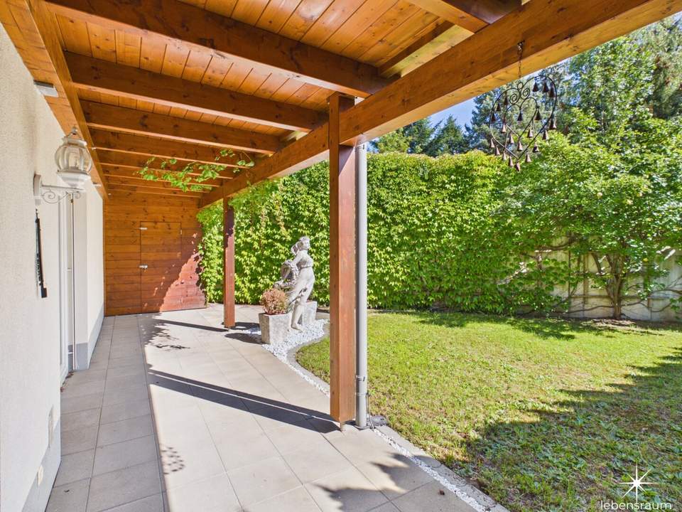Wohnen, wo andere Urlaub machen: Gepflegte 2-Zimmer Gartenwohnung in Seeboden am Millstätter See inkl. Stellplatz.