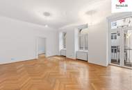 Neustiftgasse | Attraktive 3,5 Zimmer Altbauwohnung mit Balkon | Innenhoflage