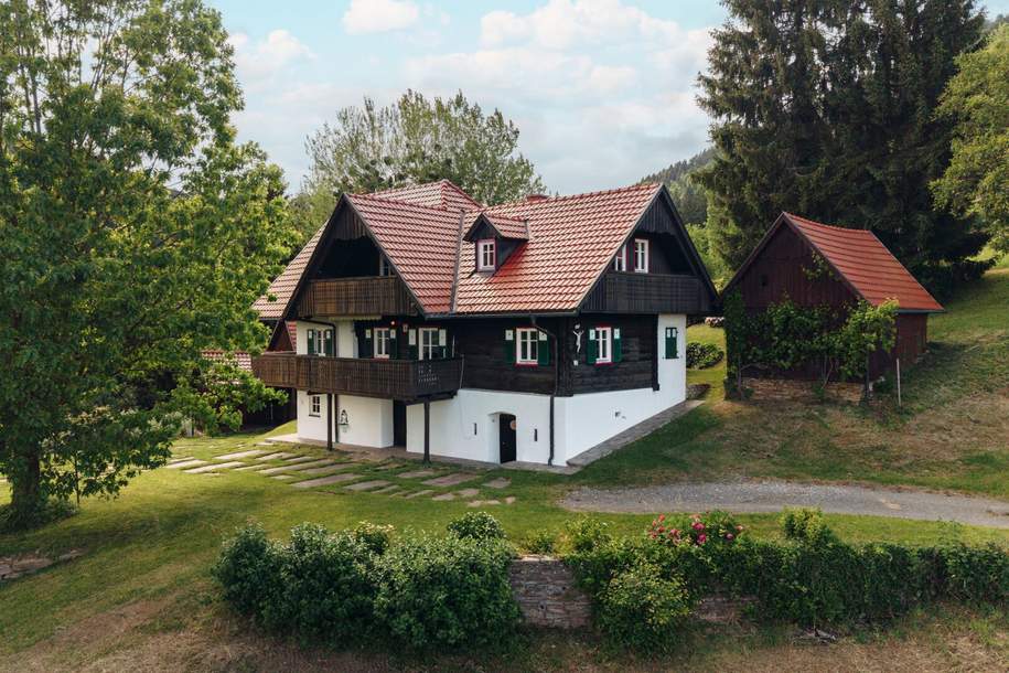Weststeiermark - Bad Gams: Atemberaubende Aussicht, einzigartige Alleinlage... – ein weststeirisches Bauernhaus mit viel Liebe zum Detail!, Haus-kauf, 895.000,€, 8510 Deutschlandsberg