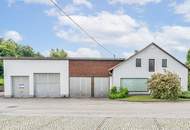 Zweifamilienhaus mit vielseitigem Gewerbebereich &amp; exklusivem Wellnesshaus