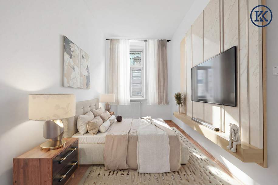 Charmante Jahrhundertwende-Perle – Renovierungsobjekt mit Charakter, Wohnung-kauf, 195.000,€, 1160 Wien 16., Ottakring