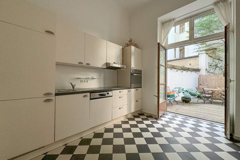 Helle 2-Zimmer-Wohnung mit idyllischem Hof in fantastischer Lage Nähe U1 Praterstraße, Wohnung-kauf, 519.000,€, 1020 Wien 2., Leopoldstadt