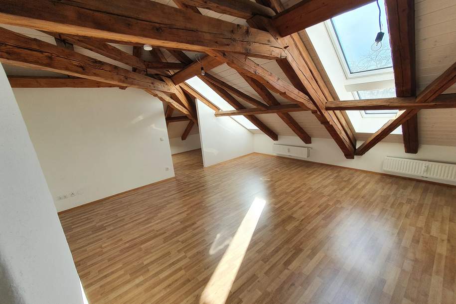Geförderte Dachgeschosswohnung im 2. Stock mit 62 m², Wohnung-miete, 545,75,€, 8041 Graz(Stadt)