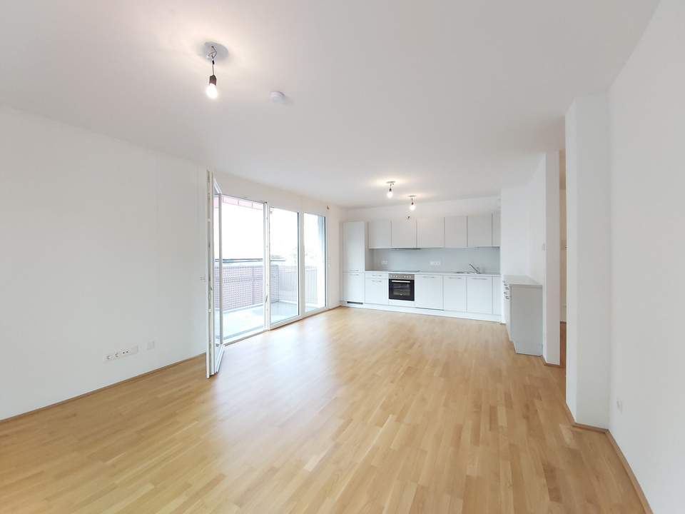 Q11 Leben in Simmering - Schöne Neubauwohnung mit 2 Zimmern, Balkon und Deckenkühlung!