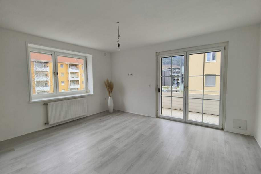 Renovierte Wohnung in Kapfenberg mit eigenem Parkplatz - Ideales Zuhause mit modernem Komfort, Wohnung-kauf, 149.000,€, 8605 Bruck-Mürzzuschlag