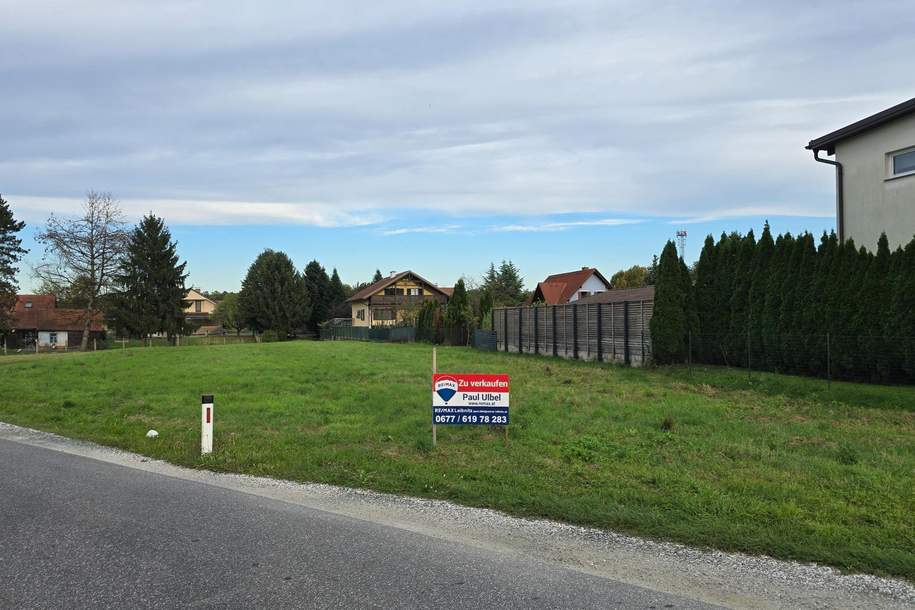 Ebenes Baugrundstück in Hasendorf bei Wagna – sonnige Lage, erweiterbar, Nähe Leibnitz, Grund und Boden-kauf, 287.000,€, 8435 Leibnitz