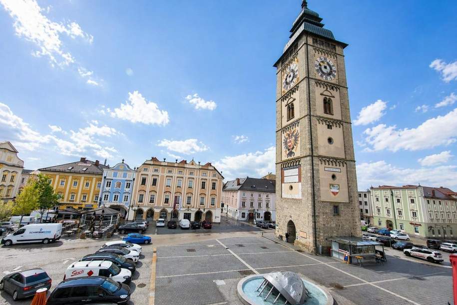 Direkt am Hauptplatz mit Blick auf den Stadtturm, Wohnung-miete, 825,00,€, 4470 Linz-Land
