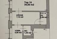 Perfekte Starterwohnung! Hofseitige Garçonnière mit sehr gutem Grundriss!