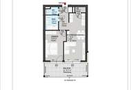 Moderne 2-Zimmer-Neubauwohnung mit einem 15 m² Südbalkon am Kreuzbergl