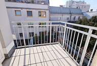 HILSCHERGASSE, U6-NÄHE, sonnige 58 m2 Neubau mit 3 m2 Balkon, Wohnküche, 2 Zimmer, Wannenbad, Ruhelage