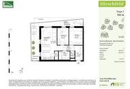 Moderne 3-Zimmer-Wohnung im energieeffizenten Neubauprojekt Hirschfeld - Naturnah wohnen