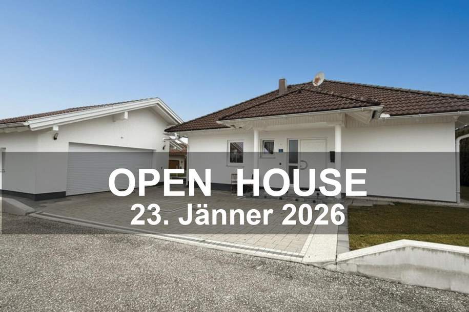 Bungalow mit großzügigem Nebengebäude, Terrasse und nachhaltiger Heiztechnik, Haus-kauf, 398.000,€, 4951 Braunau am Inn