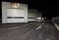 Helle Gewerbe- und Werkstatthalle in Sollenau – mit Hebebühnen, Lkw-Zufahrt und umfangreicher Ausstattung (Halle T3)