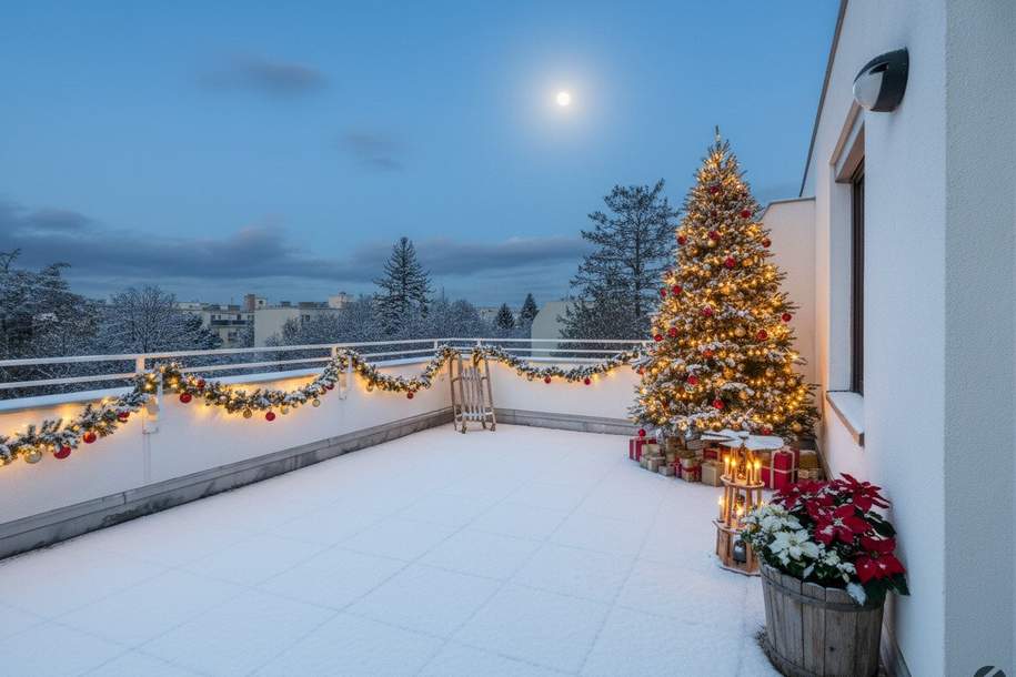 Ihr Rückzugsort über den Dächern – bezugsfertig, zentral und mit traumhaftem Weitblick!, Wohnung-kauf, 255.000,€, 1210 Wien 21., Floridsdorf