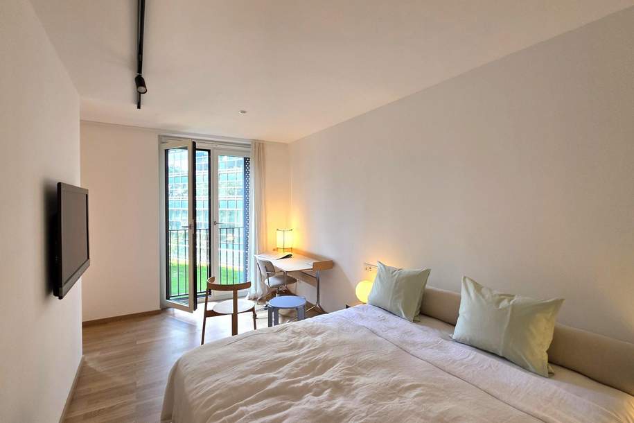 DC-FLATS: High-End-Apartment bei der UNO-City!! ERSTBEZUG!!, Wohnung-miete, 810,00,€, 1220 Wien 22., Donaustadt