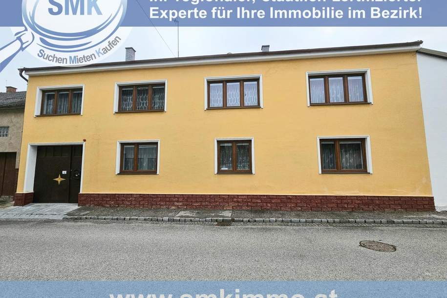 GEHEIMTIPP – VERLASSENSCHAFTSVERKAUF sofort zu beziehen!, Haus-kauf, 198.000,€, 2152 Mistelbach