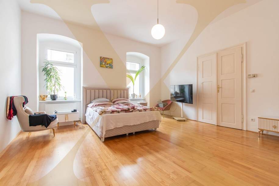 Charmante 2-Zimmer-Altbauwohnung mit großzügigem Balkon nahe der Linzer Promenade zu vermieten!, Wohnung-miete, 928,34,€, 4020 Linz(Stadt)