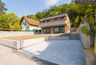 I MODERNES NEUBAU-DOPPELHAUS I GROSSZÜGIGER GARTEN I EIGENES WALDSTÜCK I KLOSTERNEUBURG I