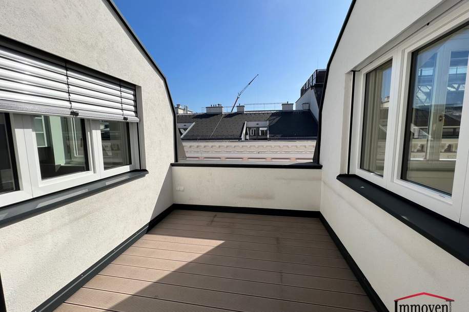 Im Herzen des 1. Wiener Gemeindebezirks - 3-Zimmer-Dachgeschosswohnung mit Klimaanlage und Terrasse!, Wohnung-miete, 3.005,02,€, 1010 Wien 1., Innere Stadt