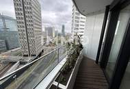 Leben im Hochhaus! Erstbezug 2-Zimmer Apartment inkl. Doorman, Gym, Sauna, Pool, Bar, uvm.