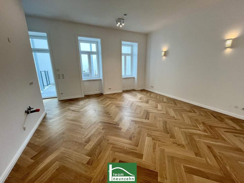 Soeben fertig gestellt! Herausragende Stil-Altbau Eigentumswohnungen in direkter Nähe zu Steigenteschgasse, U1 Kagran,  Donauzentrum und Alte Donau ! - JETZT ZUSCHLAGEN