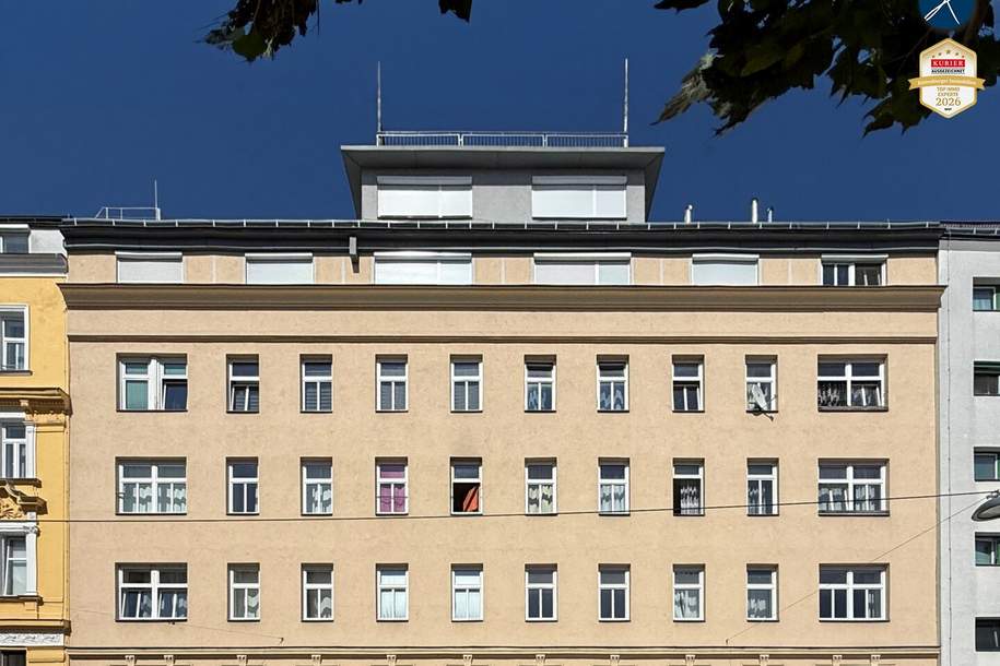 3,7% Rendite! Anleger-Zinshaus in U1-Nähe mit ausgebautem Dachgeschoß, Gewerbeobjekt-kauf, 8.600.000,€, 1020 Wien 2., Leopoldstadt
