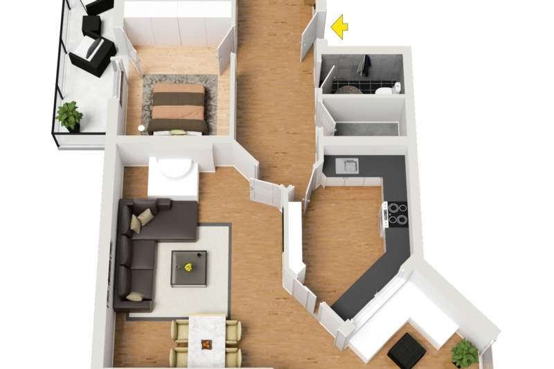 Gemütlich &amp; heimelig: Ihr neues Zuhause mit Wintergarten-Charme, Wohnung-kauf, 449.000,€, 6353 Kitzbühel