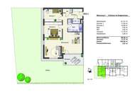 ERSTBEZUG - HERRLICHE 3-ZIMMER-WOHNUNG MIT 164m2 EIGENGARTEN