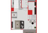 "4 Zimmer-Wohnung mit großer Dachterrasse, Loggia und Garagenstellplatz!"