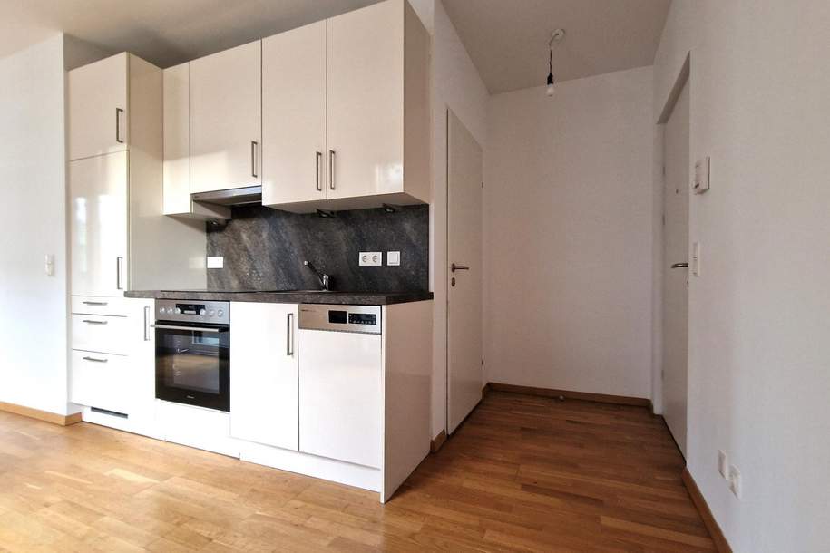 Loftartige Nebauwohnung mit Balkon in toller Lage! Energieklasse A+, Wohnung-miete, 959,32,€, 1030 Wien 3., Landstraße