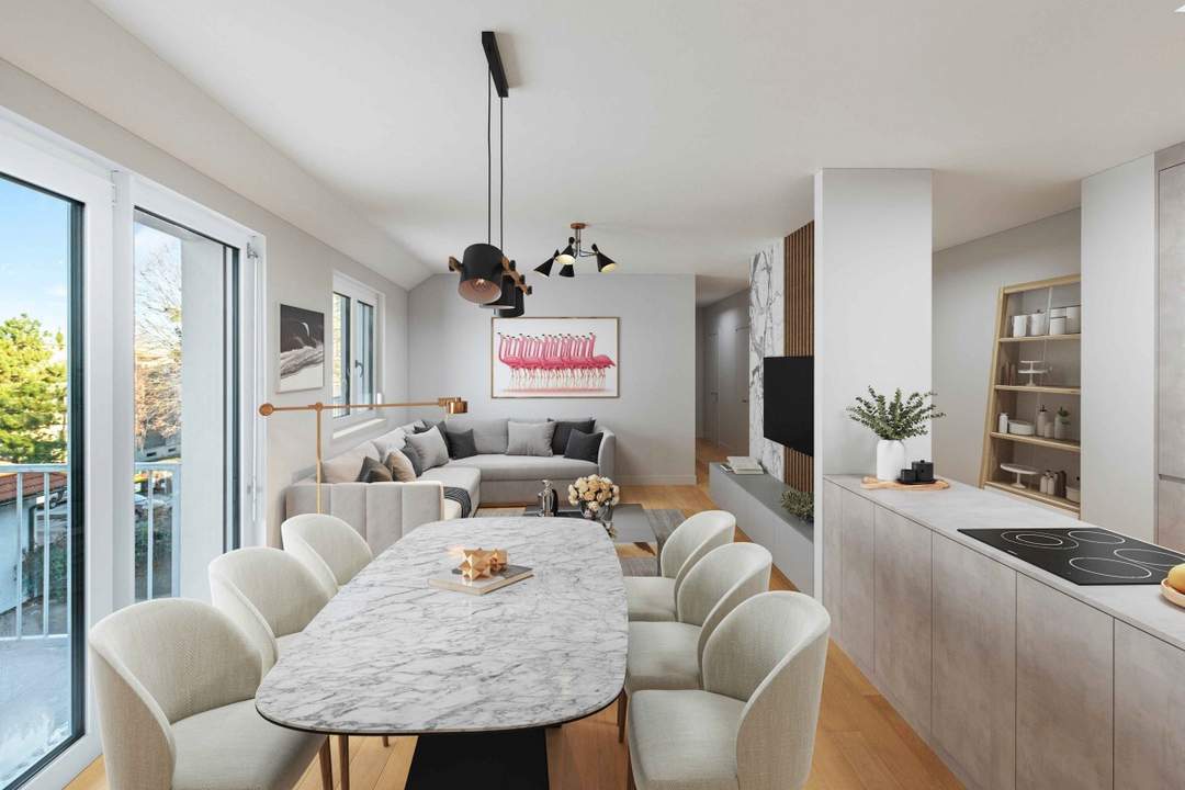 ++ WÖRDERN ++ HIMMLISCHE VIER Zimmer mit ZWEI BALKONE