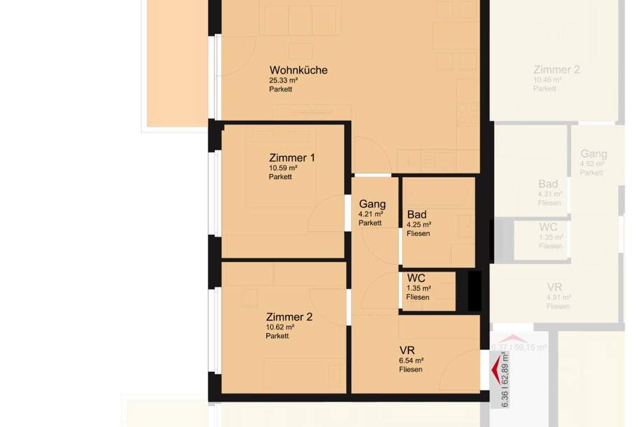 Stadlauer Straße 64, 1220 Wien, Wohnung-miete, 999,01,€, 1220 Wien 22., Donaustadt