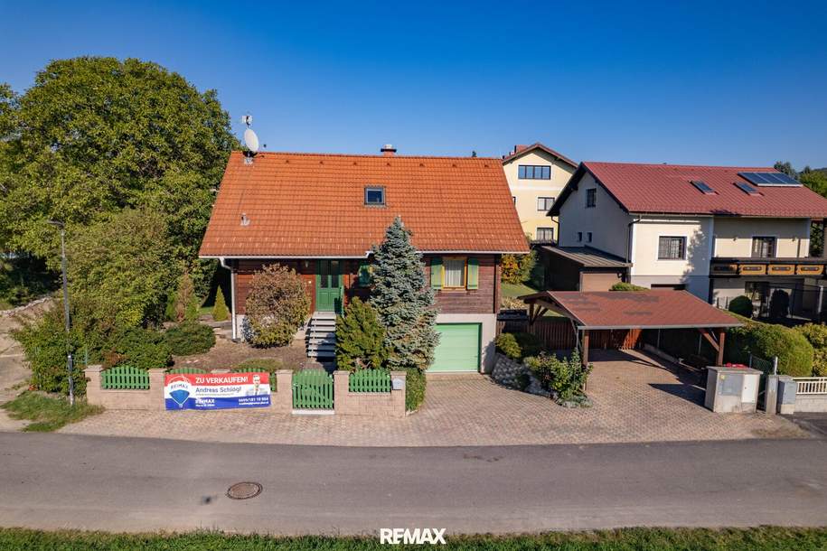Charmantes Holzhaus mit Wintergarten, Ausblick und Wohlfühlatmosphäre, Haus-kauf, 485.000,€, 3004 Tulln