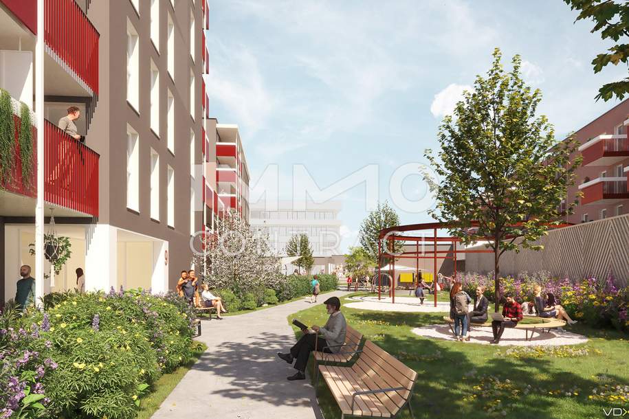 Jetzt Besichtigung vereinbaren -Jonas am Feld - provisionsfrei !, Wohnung-kauf, 371.713,€, 1220 Wien 22., Donaustadt