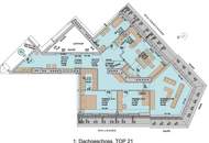 PANORAMA-Ebene über der Stadt! Dachgeschoß-Maisonette mit privater Außenfläche